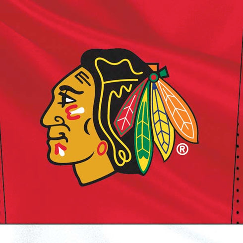 NHL Blackhawks Red Stripes Moto E5 Play Skin